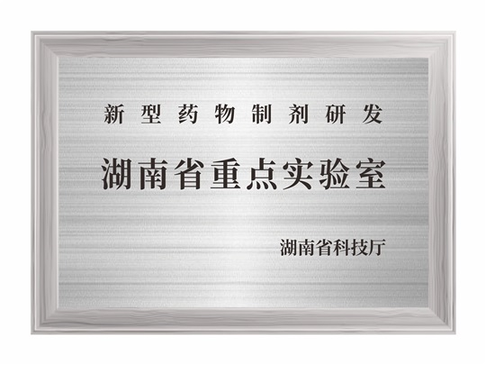 新型藥物制劑研發湖南省重點實驗室